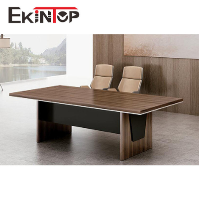 Bàn nội thất phòng họp hình chữ nhật Bảng Melamine 58mm