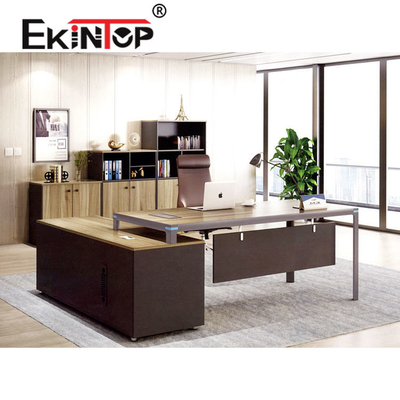 Bàn làm việc Melamine cho trường học Thư ký kinh doanh Đa năng
