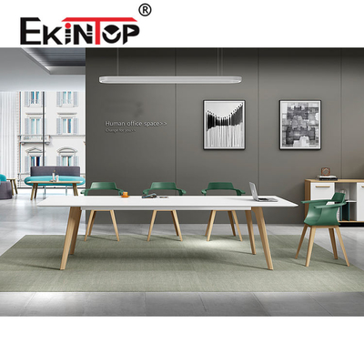 Ekintop Đồ nội thất văn phòng thanh lịch Phòng hội nghị Bàn đa chức năng