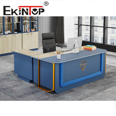 Phong cách thiết kế Văn phòng Boss Bàn điều hành Bàn máy tính Boss Hình chữ L