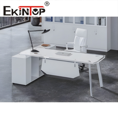 Bàn kính cường lực văn phòng hiện đại Bàn kính hình chữ nhật lớn SGS