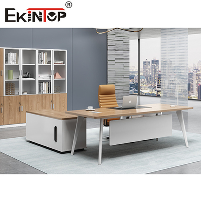 CEO Boss Bàn làm việc phong cách hiện đại Bộ bàn ghế văn phòng Bàn làm việc văn phòng điều hành