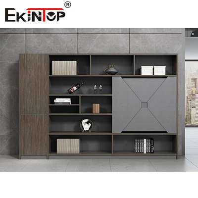 Sang trọng 4 ngăn kéo Tủ sách tập tin bên Tủ lưu trữ hồ sơ gỗ OEM ODM