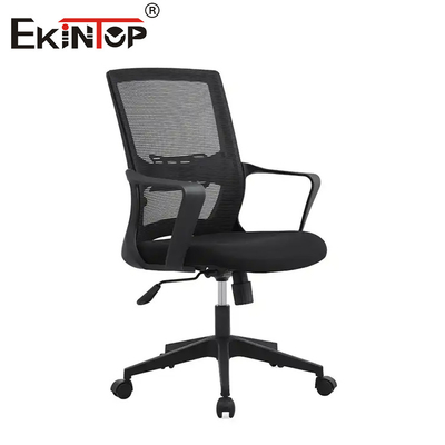 ODM Chrome Armrest Mesh ghế văn phòng với chức năng xoay