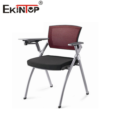 Ghế huấn luyện với gối tay gấp và vật liệu lưới cho trường học