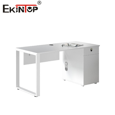 Thiết bị văn phòng hiện đại tối giản Chiếc bàn văn phòng rẻ với chân kim loại