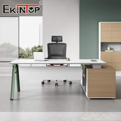 Thư ký văn phòng vật liệu gỗ tùy chỉnh trực tiếp từ nhà máy Acacia Wood Desk