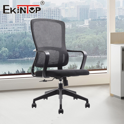 Đồ nội thất ergonomic Modern Reception Desk Trò ghế văn phòng bằng vải xoay với điều khiển khóa nghiêng