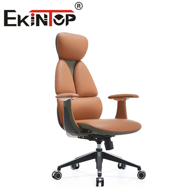 Người đứng đầu đồ nội thất văn phòng ghế quản lý PU ghế văn phòng quay ergonomic ghế văn phòng ghế câu lạc bộ da
