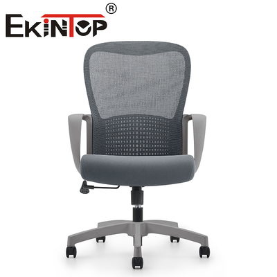 Ghế nâng hiện đại Xám thở lưới ghế văn phòng tiện nghi Ergonomic ghế Mesh ghế nhiệm vụ