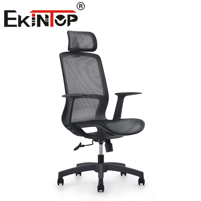 Nhân viên chân nghỉ hưu bánh xe điều hành mới recliner điều chỉnh ergonomic lưới ghế sau