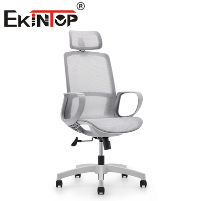 White Office Chair Chair High Back Chair Office Chair Ergonomic Luxury Mesh Back Chair (Tầm ghế văn phòng cao cao hiện đại)