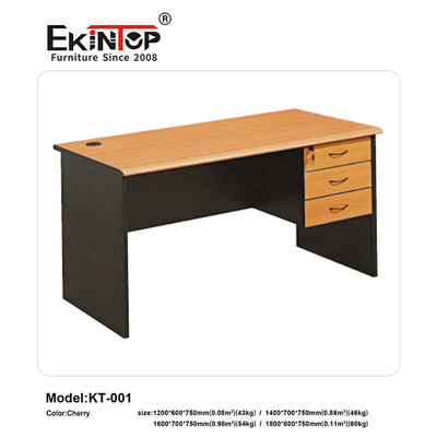 Giá rẻ Văn phòng phổ biến MDF Giám đốc điều hành Máy trạm chống cháy Máy làm việc hiện đại Chiếc đồ nội thất Bàn thiết kế bàn phòng