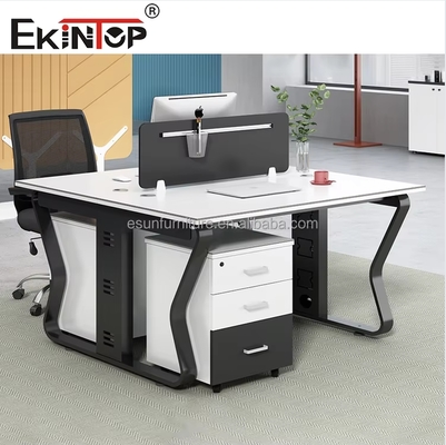 Thiết kế hiện đại Văn phòng làm việc chung Mô-đun Khu làm việc Khối văn phòng Bàn làm việc